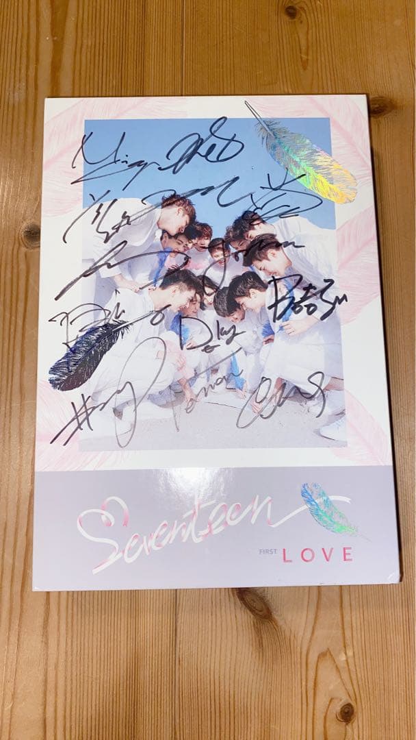 SEVENTEEN   love & letter  全員の直筆サイン入り
