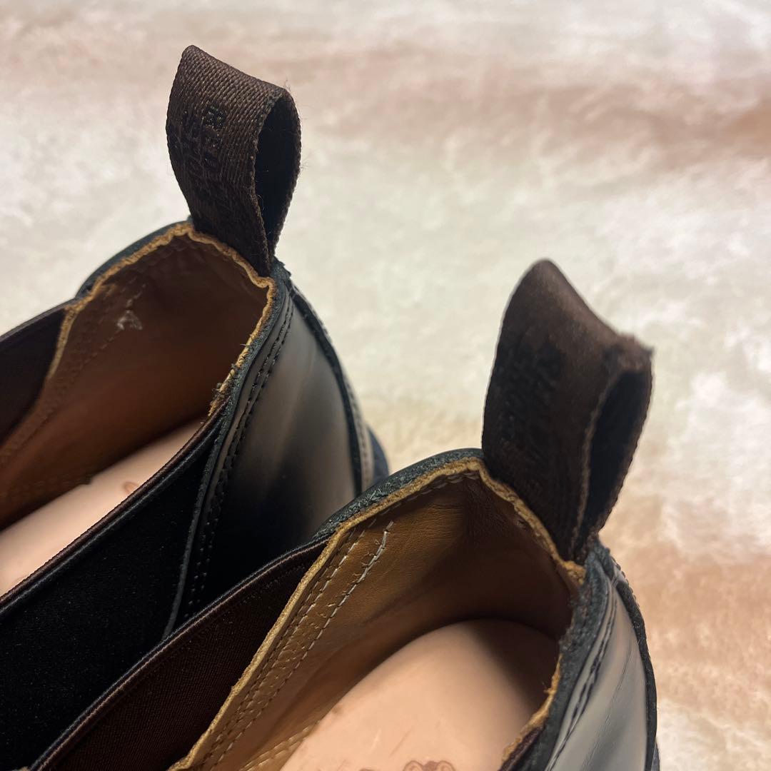 希少❣️美品❣️RED WING サイドゴアブーツ ブラック　ポストマン　ロメオ