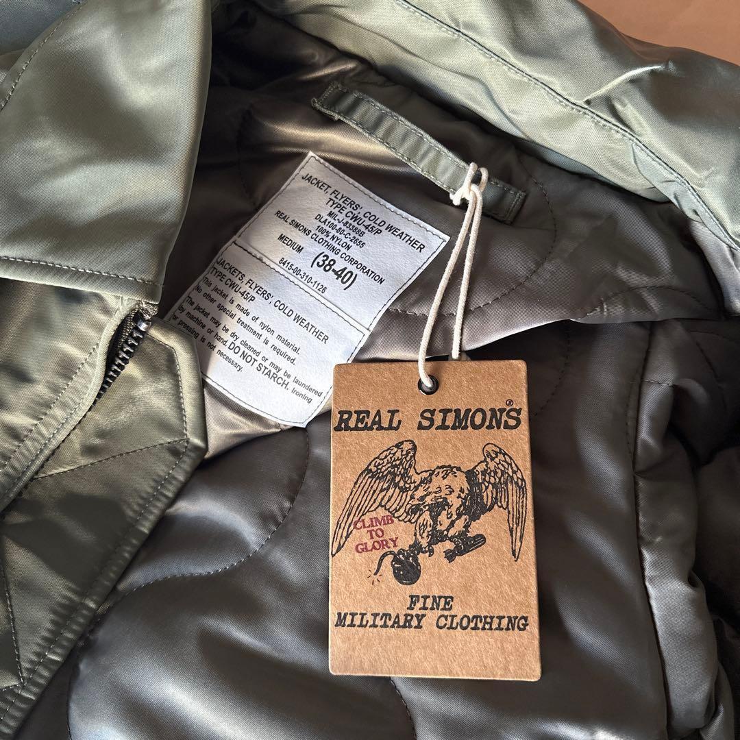 MサイズCWU45P初年度型復刻 MIL83388B IDEAL 3M中綿