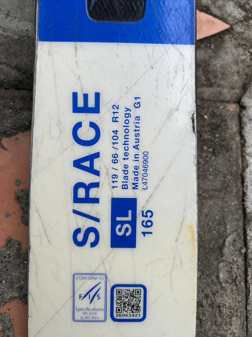 SALOMON【サロモン】165cm FISスキー板