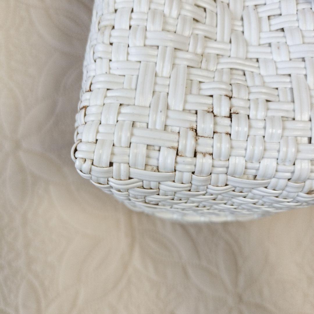 Letra メルカドバッグ 白 Mサイズ　マルシェバッグ＆ミニバッグ