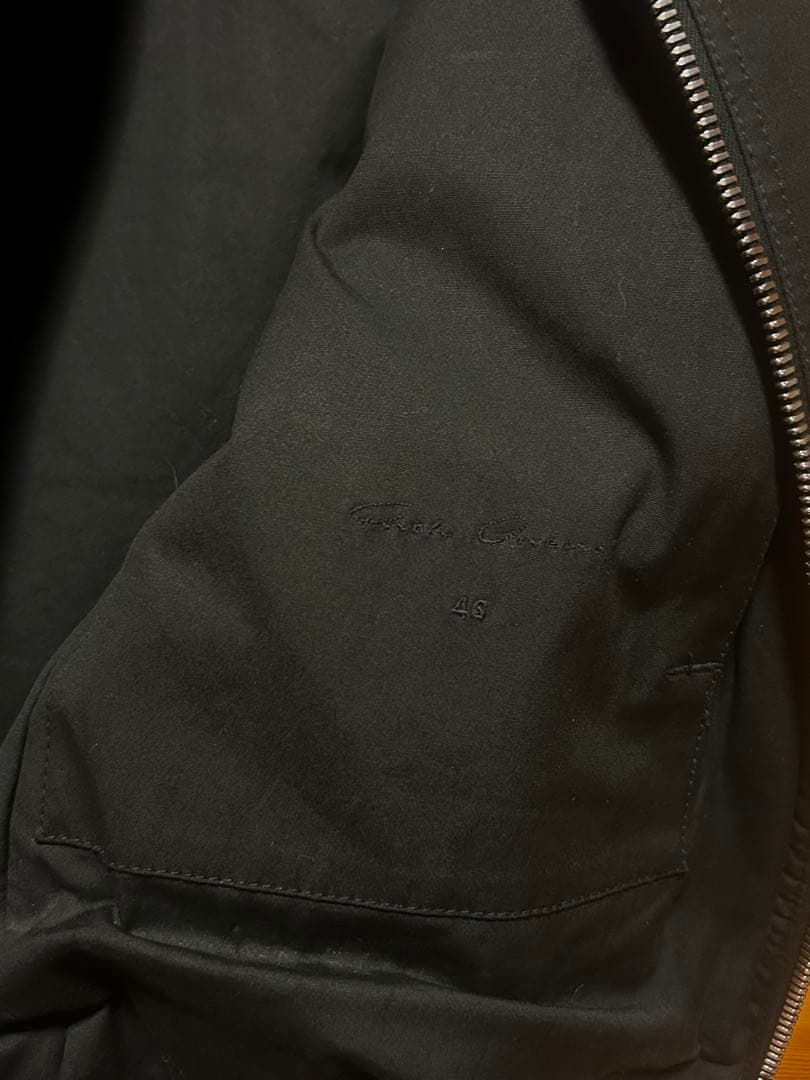 FW16 Rick Owens Flight Bomber マストドン期 タグ有