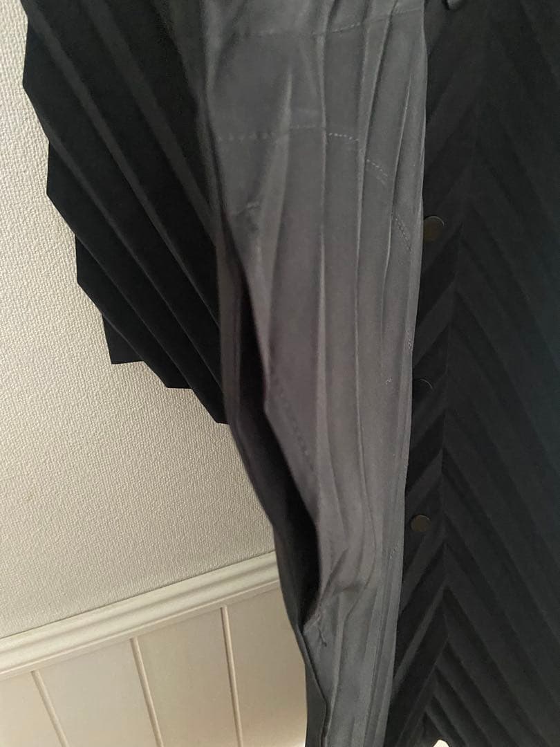 新品高級生地モダンクラシックスプリングコート★OM黒カーディガン