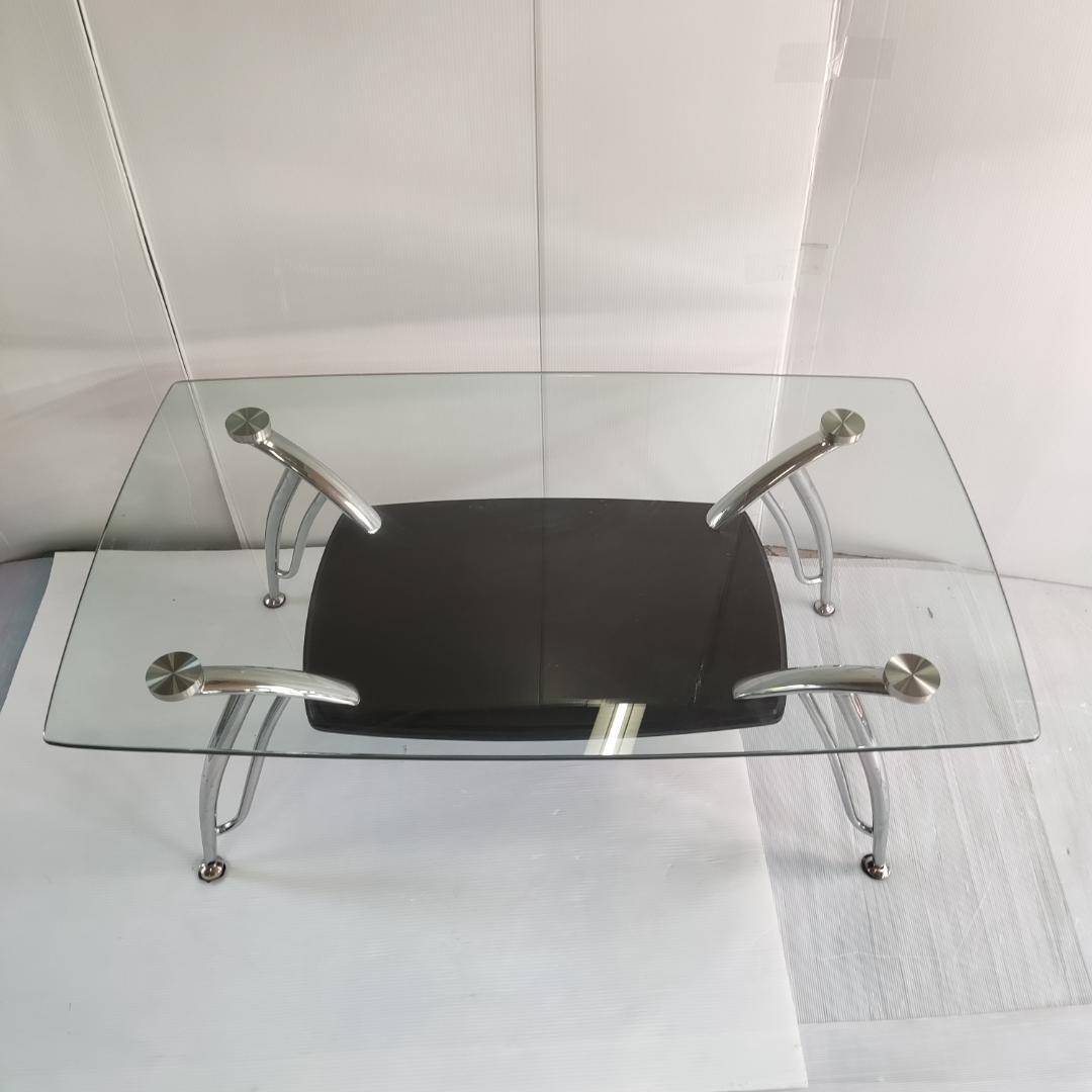 ニトリ ミッドセンチュリー アイアンフレーム プライウッド センターテーブル