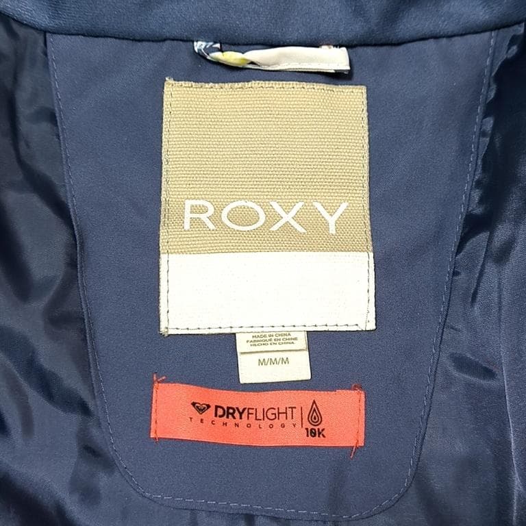 ◆ロキシー　ROXY　レディース　スノボウェア　ジャケットのみ　Mサイズ　総柄