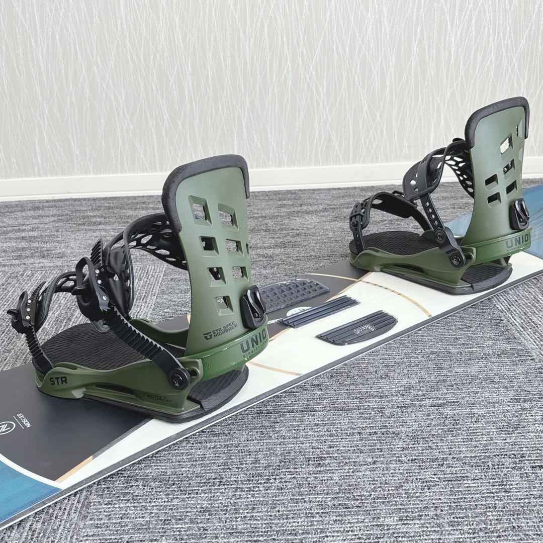 37美品❗️超豪華❗️NIDECKER×UNION スノーボードセット★154cm
