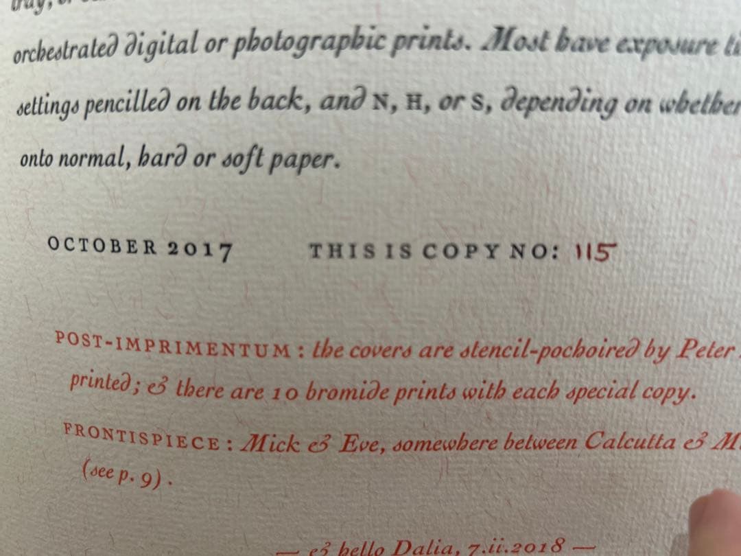 希少　限定　Slow Ride to India John Randle　写真集