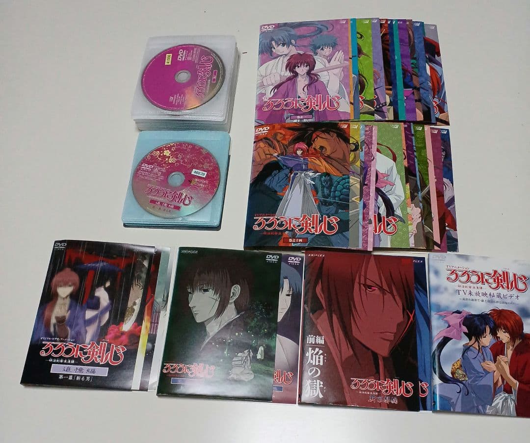 アニメ　DVD　るろうに剣心 全26巻セット+関連作品　35本セット