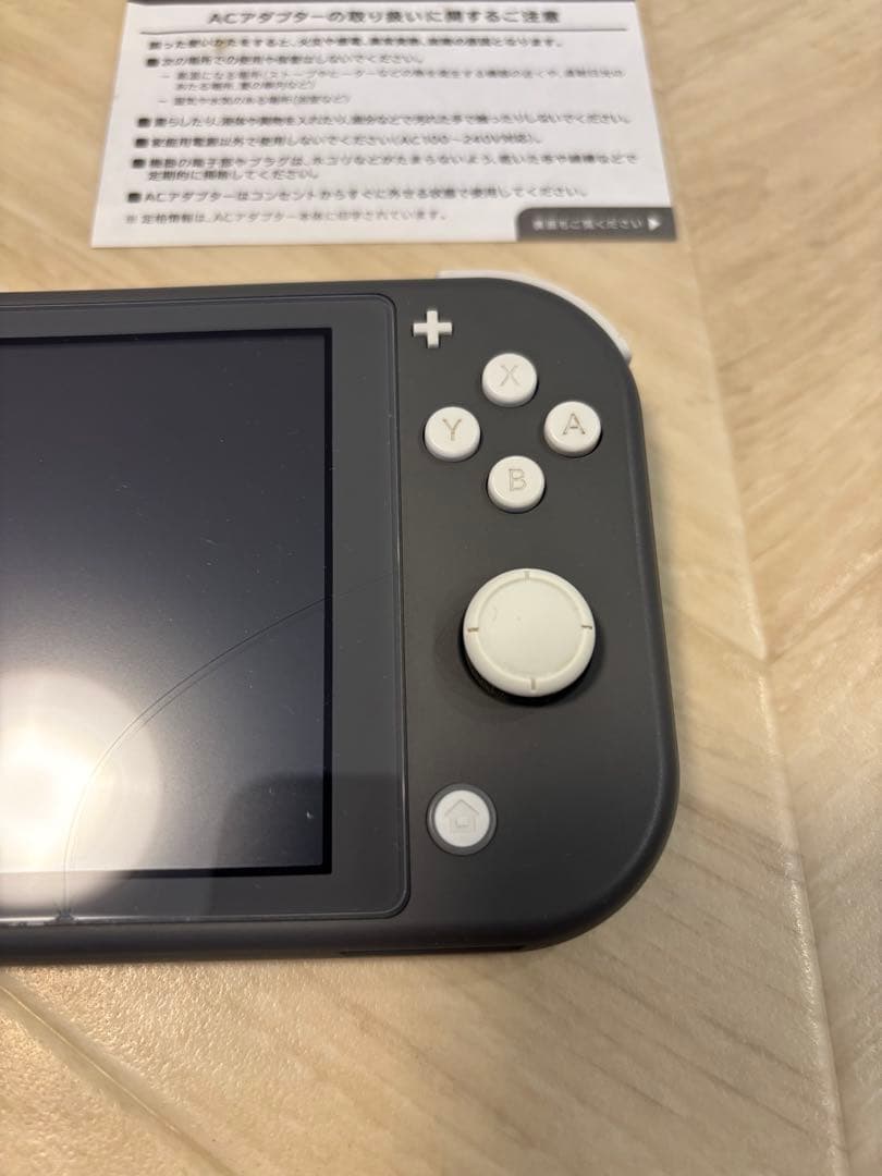 Nintendo Switch Lite グレー【充電器付き】