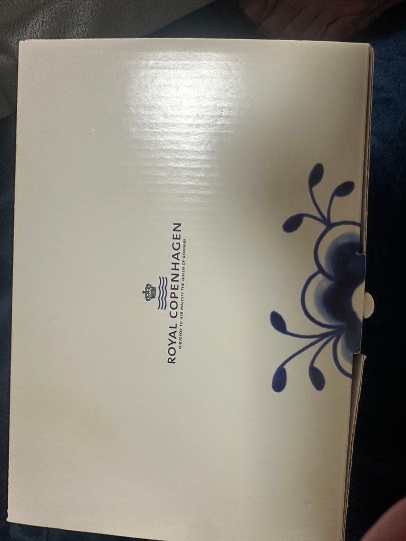 [新品] ロイヤルコペンハーゲン　ブルーフルーテッド メガ マグカップ ペア