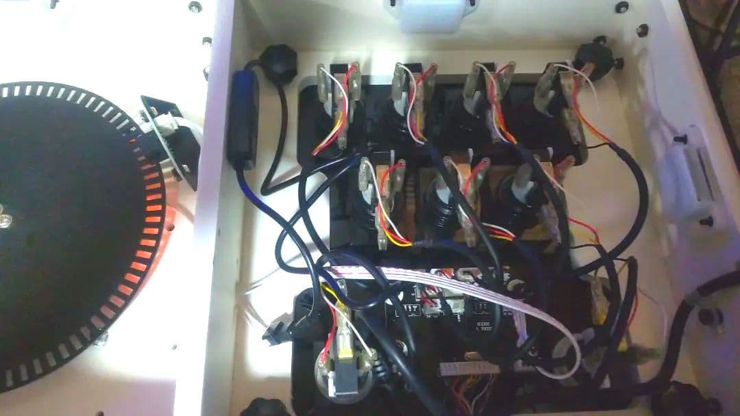 ビートマニア DAO FP7 新基板 三和ボタン 静音化 ターンテーブルRGB