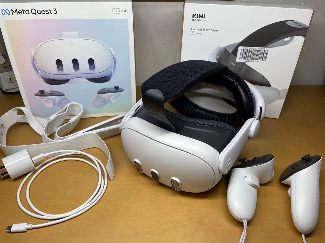  Quest 3 128GB KIWI designヘッドストラップ付き