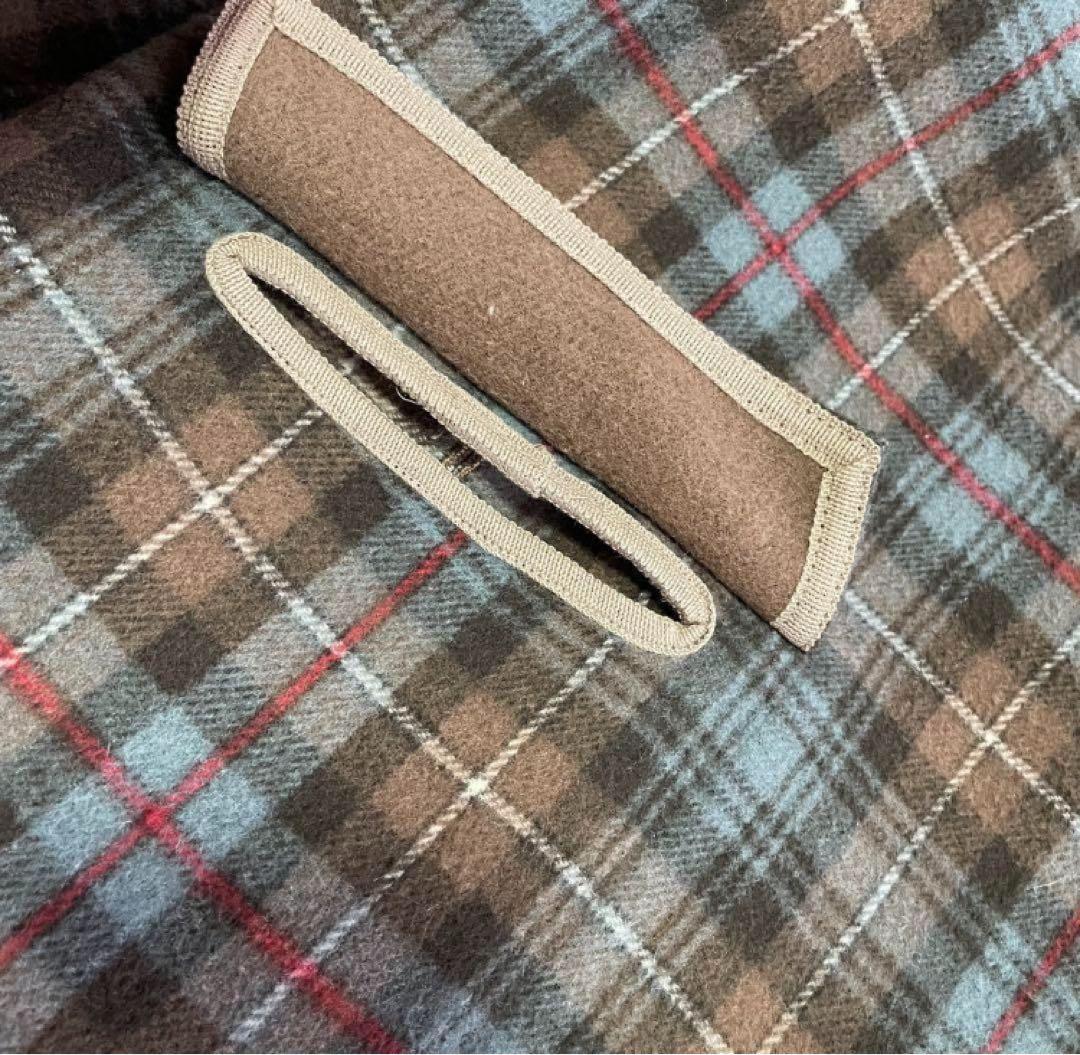 【希少】YORKLAND ヨークランド　リバーシブル　英国チェック柄　ゆったり