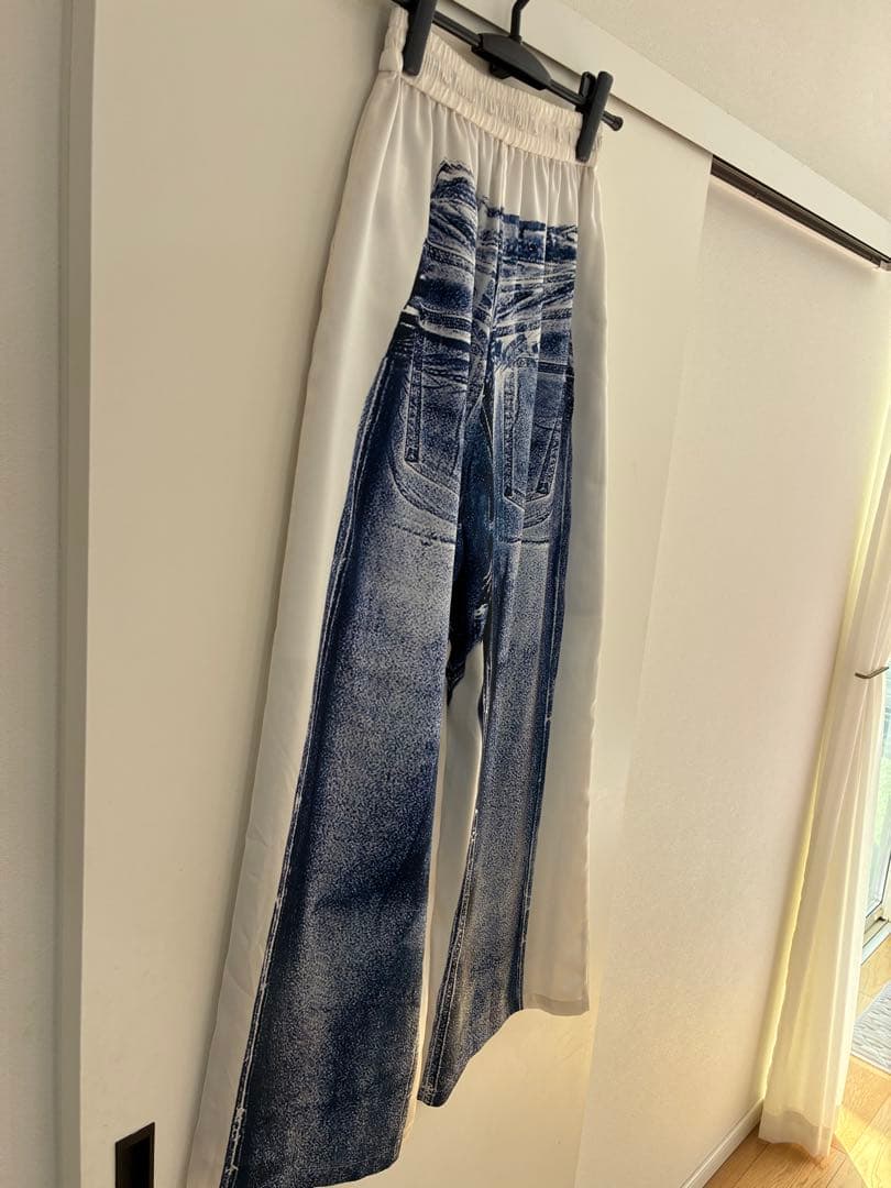 PRANK PROJECT デニムプリントイージーパンツ