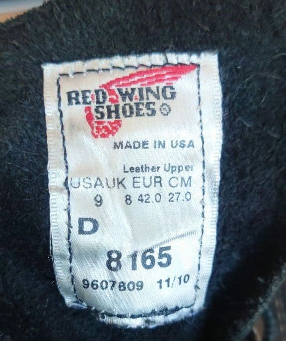 REDWING レッドウィン　8165