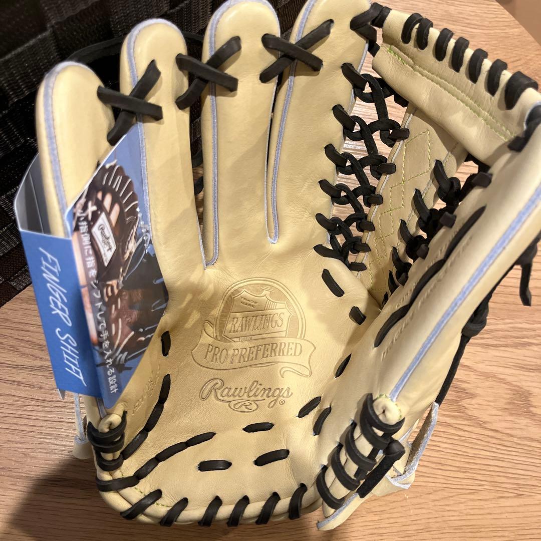 ローリングス 硬式外野手用 プロプリファード キャメル 左投げ