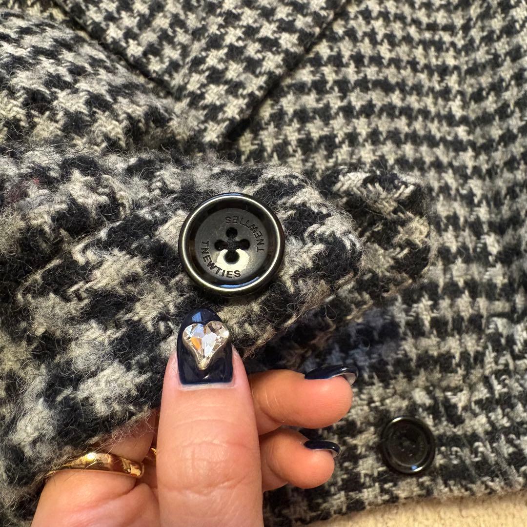 Tnewties／2WAYダブルブレストデザインジャケット／トゥエンティーズ