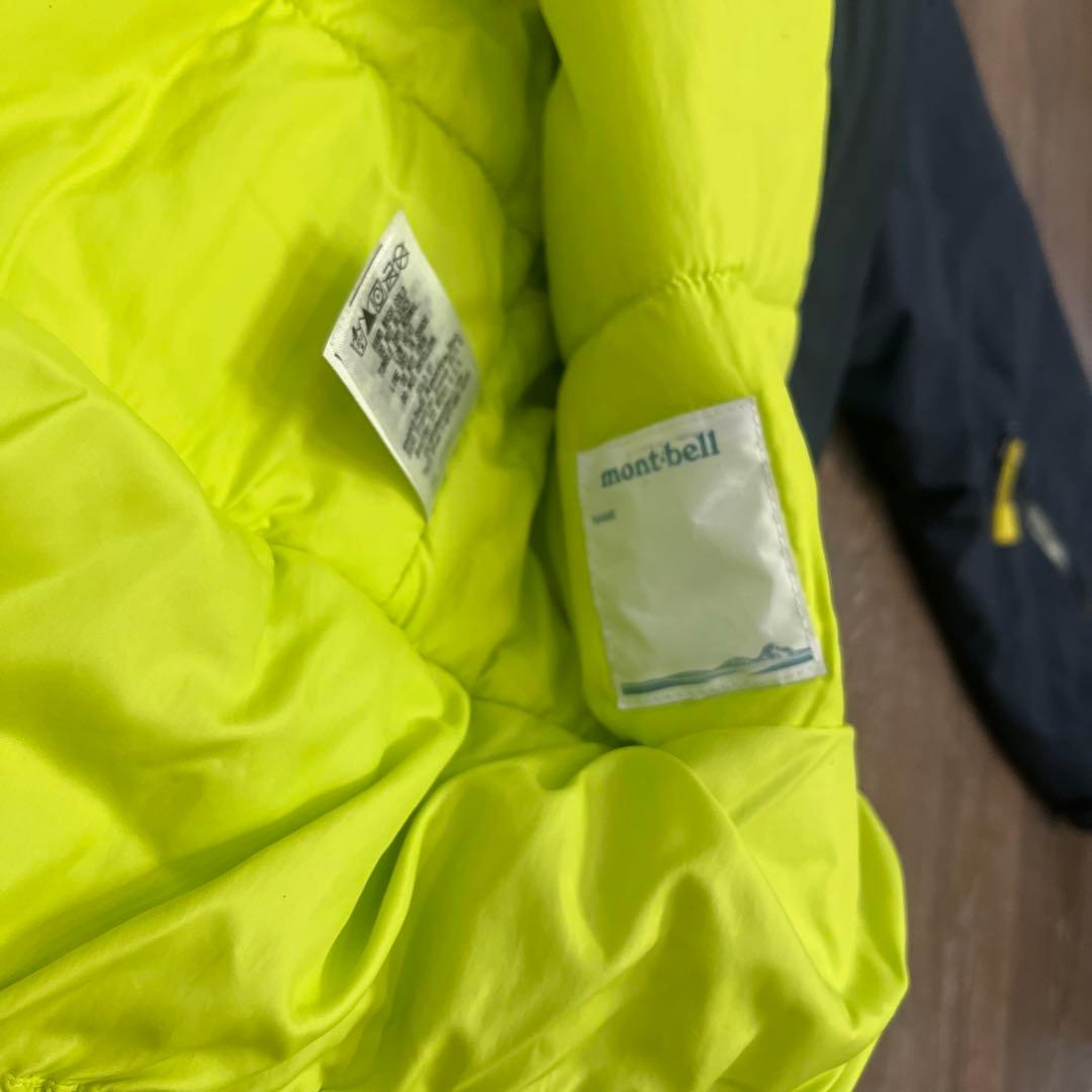 パウダーステップパーカ　150 ブルー　モンベル男の子　女の子