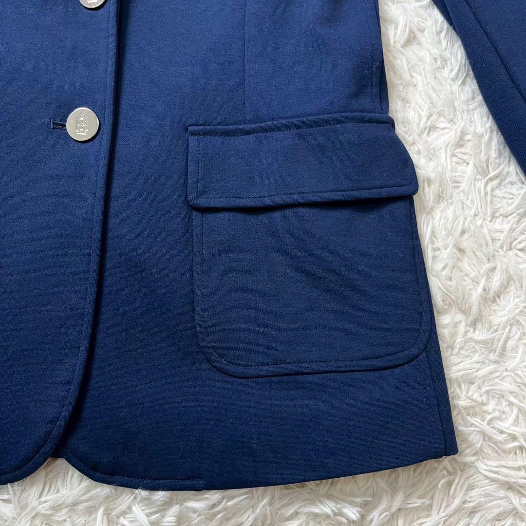 極美品　希少　ローレンラルフローレン　紺ブレ　ワッペン　エンブレム　銀ボタン　4