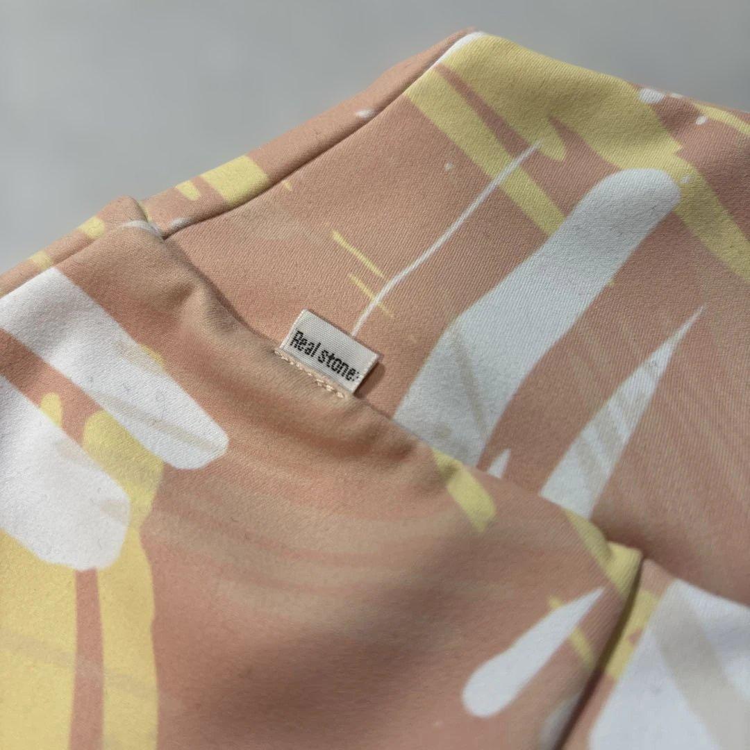 Real Stoneリアルストーンレイヤードタンク＆リラックスロングパンツセット