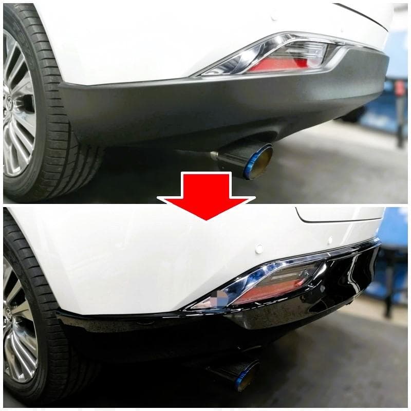 新品 トヨタ純正 ハリアー 80 PHEV リア バンパー ロア カバー リヤ