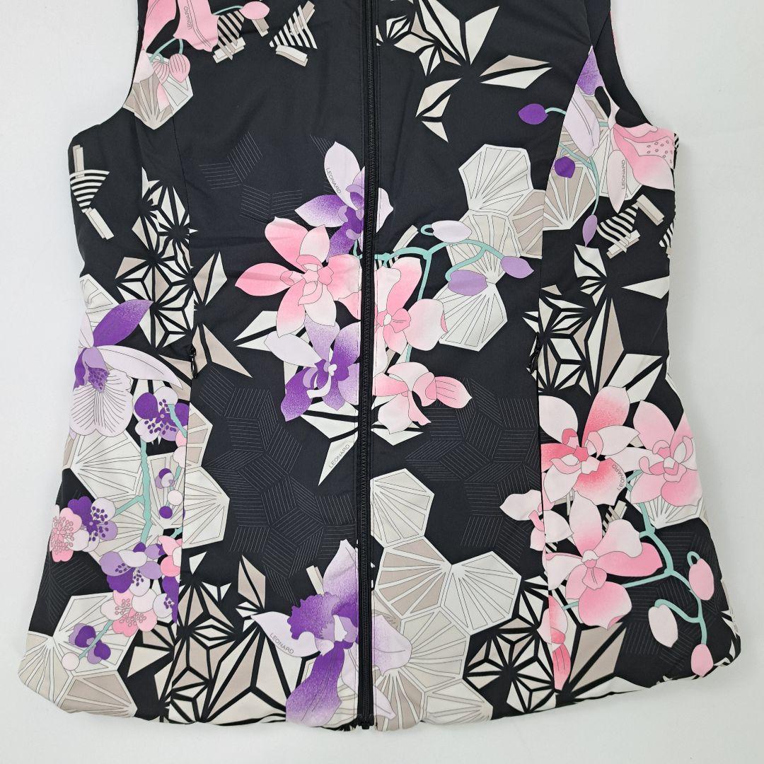 極美品★定価7.9万 LEONARD SPORT リバーシブル ベスト 38