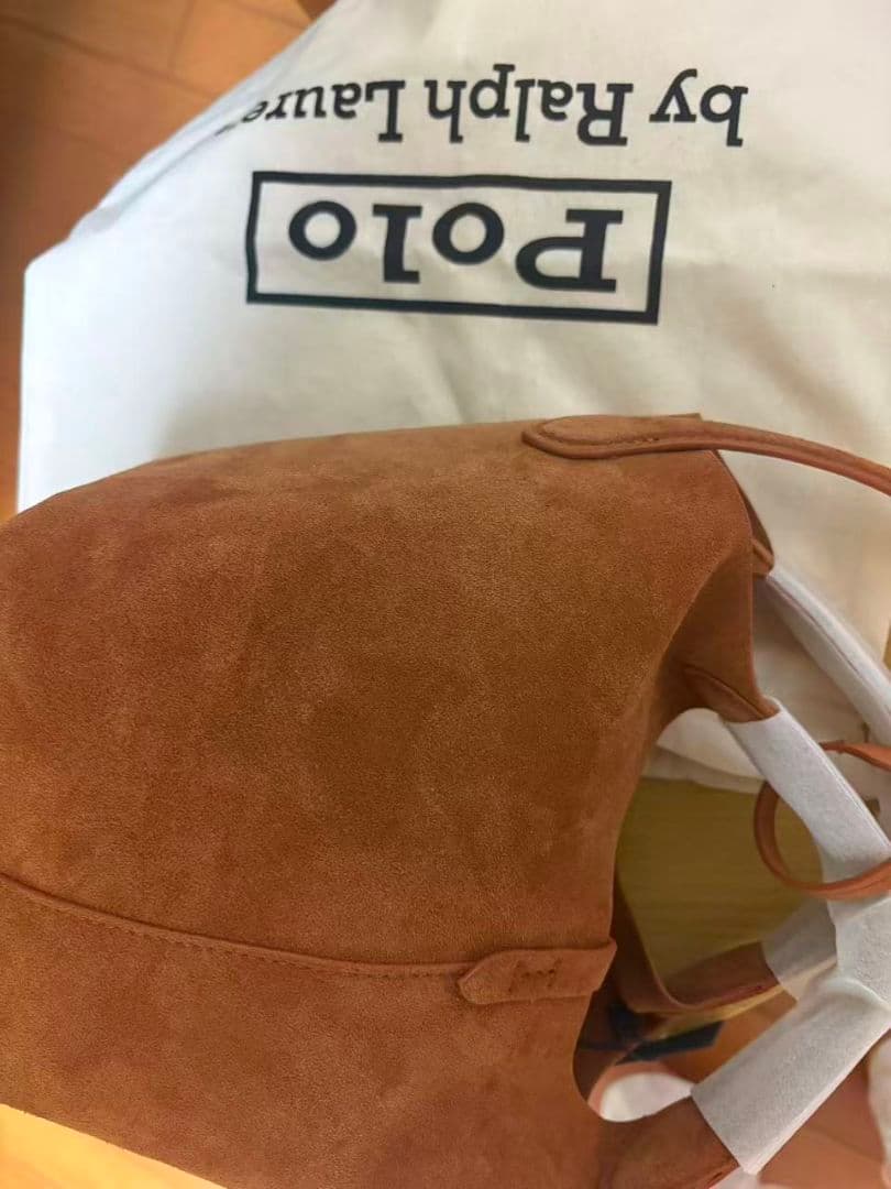 ゆうPolo Play レザー バッグ スエード 2way 完売品