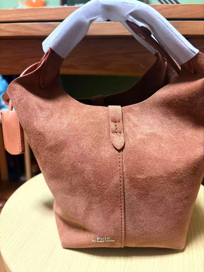 ゆうPolo Play レザー バッグ スエード 2way 完売品