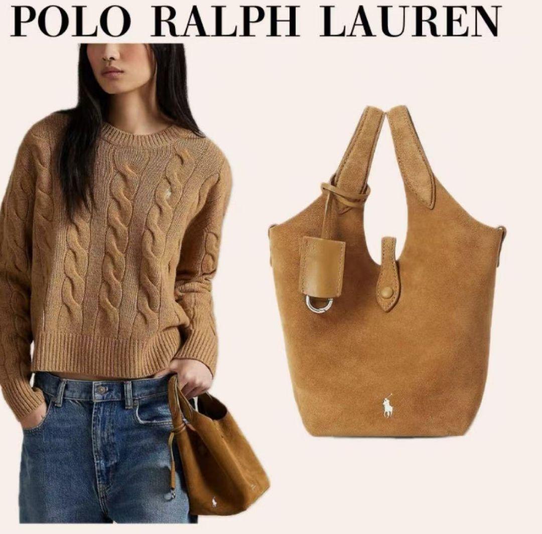 ゆうPolo Play レザー バッグ スエード 2way 完売品