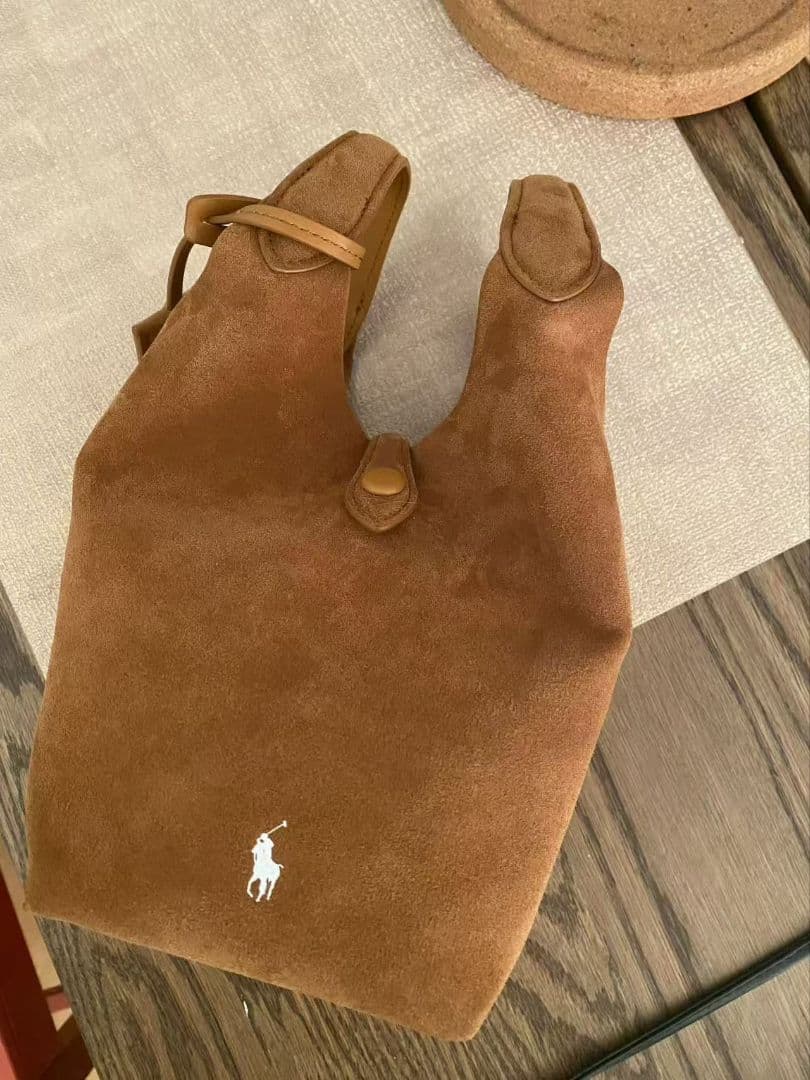 ゆうPolo Play レザー バッグ スエード 2way 完売品