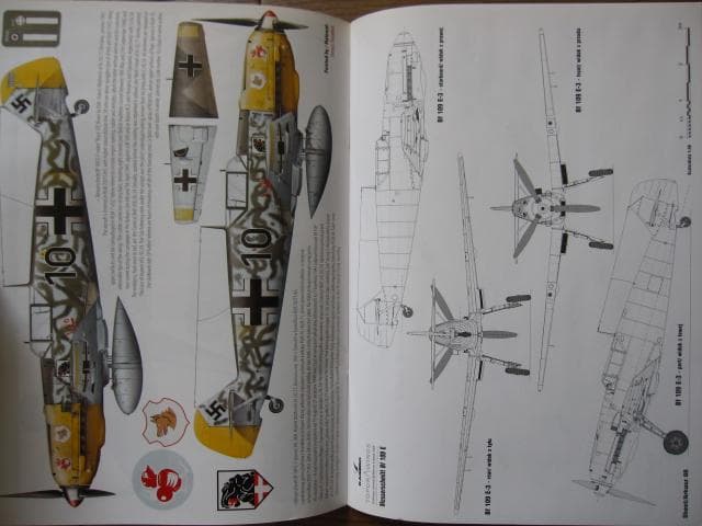 洋書 Messerschmitt Bf 109 E (Top Drawings)