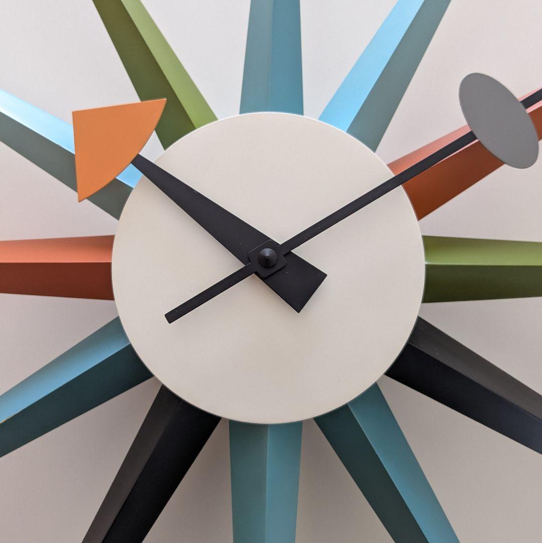 vitra ヴィトラ ジョージ・ネルソン サンバースト クロック マルチカラー