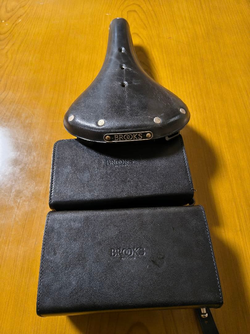 おまけ付き BROOKS ブルックス レザーサドル B17 皮サドル