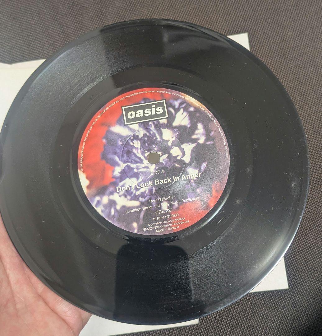 OASIS/DON'T LOOK BACK IN ANGER UKオリジナル7“