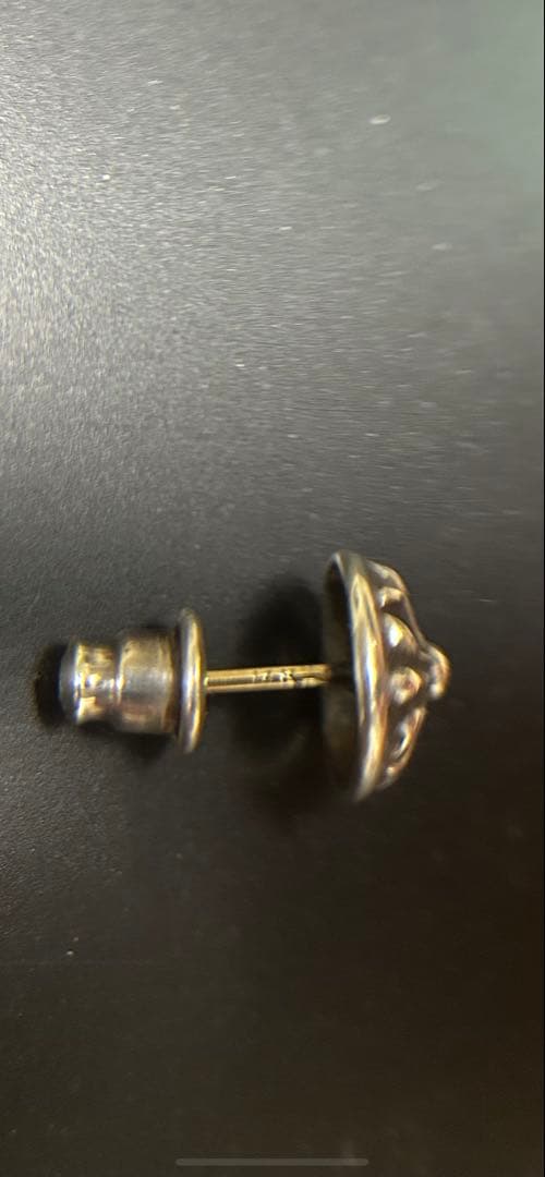 クロムハーツ　クロスボールスタッドピアス　CHROME HEARTS