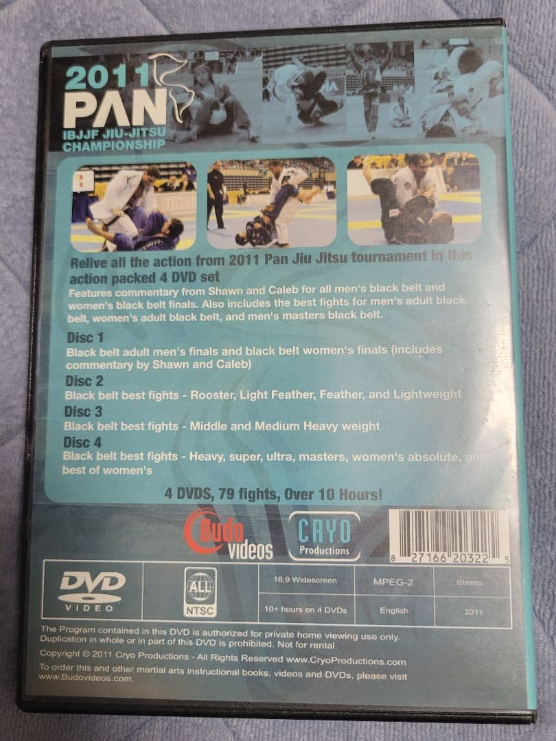 パン柔術選手権DVDセット　アメリカン柔術 マルセロガルシア クロングレイシー