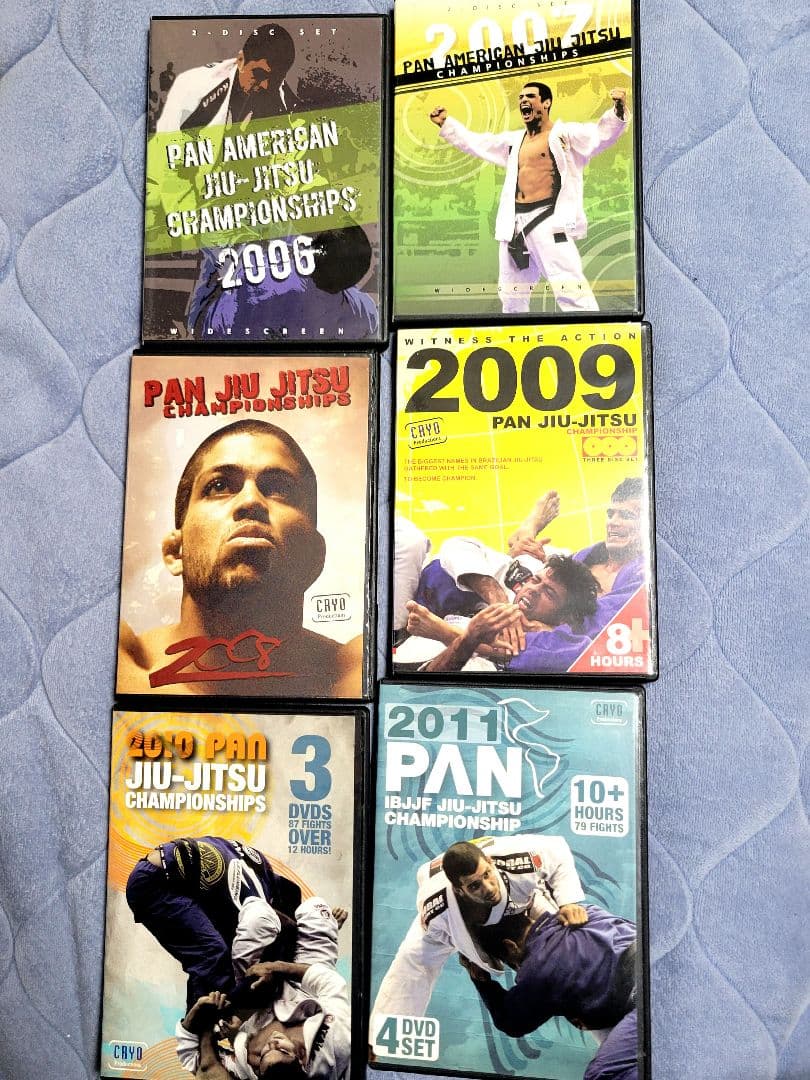 パン柔術選手権DVDセット　アメリカン柔術 マルセロガルシア クロングレイシー