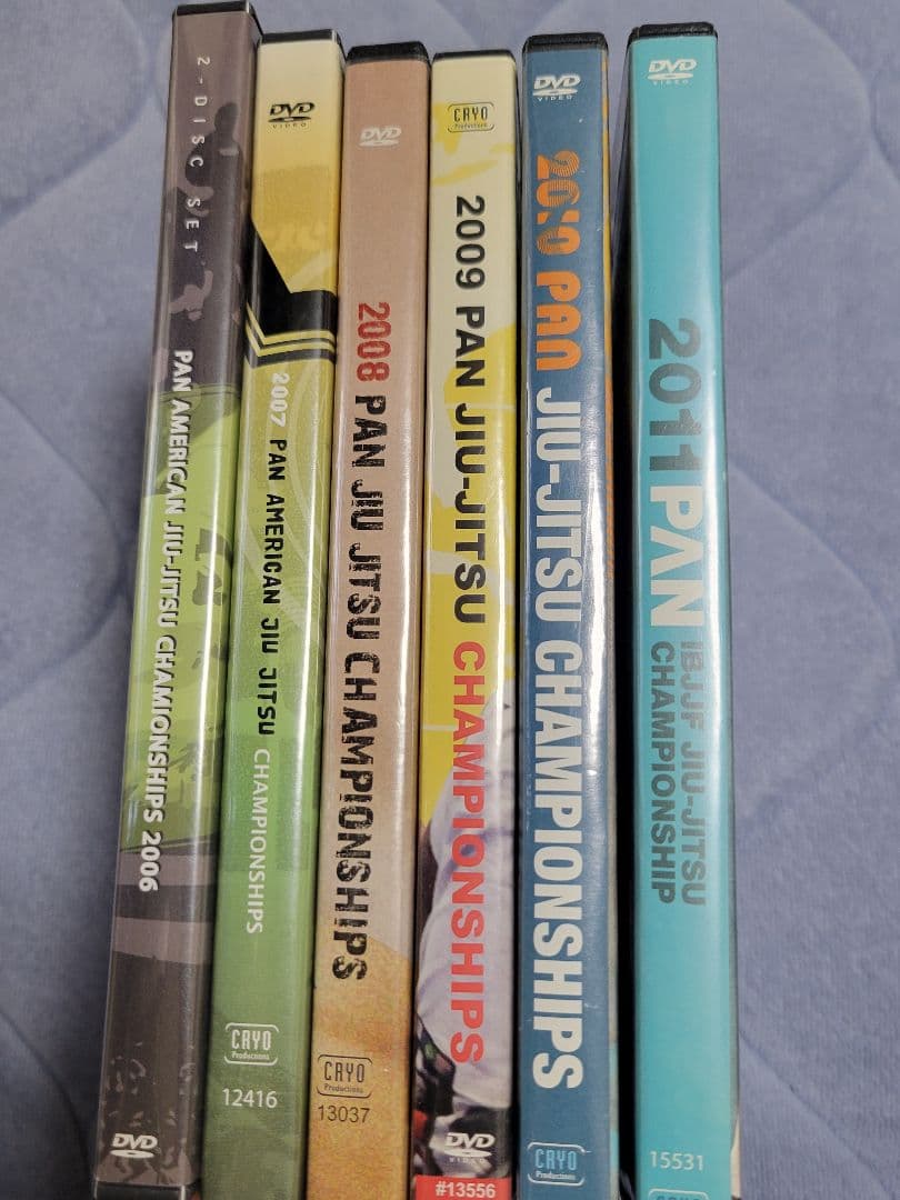 パン柔術選手権DVDセット　アメリカン柔術 マルセロガルシア クロングレイシー