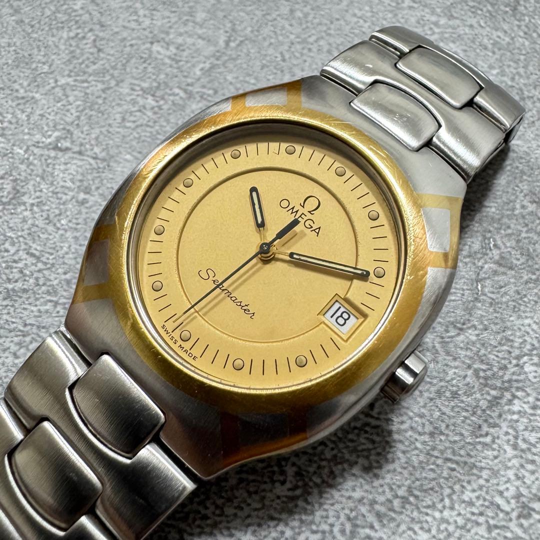 麺　OMEGA　オメガ　シーマスターポラリス　中古