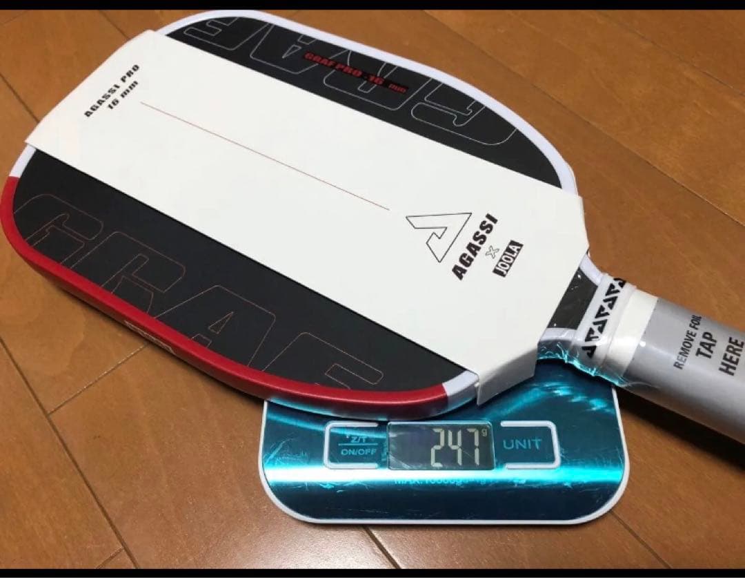 新品！！ JOOLA　ヨーラ　ピックルボール パドル　グラフ　プロ　16mm