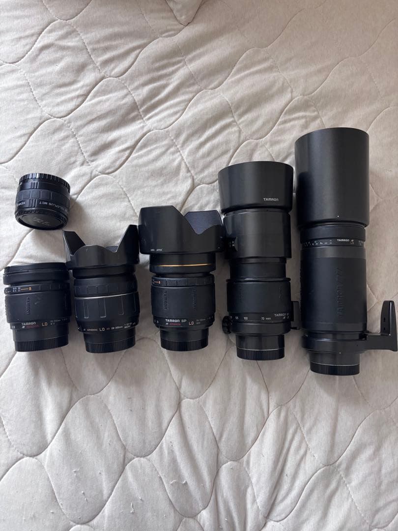 TAMRON AFズームレンズ５本　ミノルタ、ソニーAマウント
