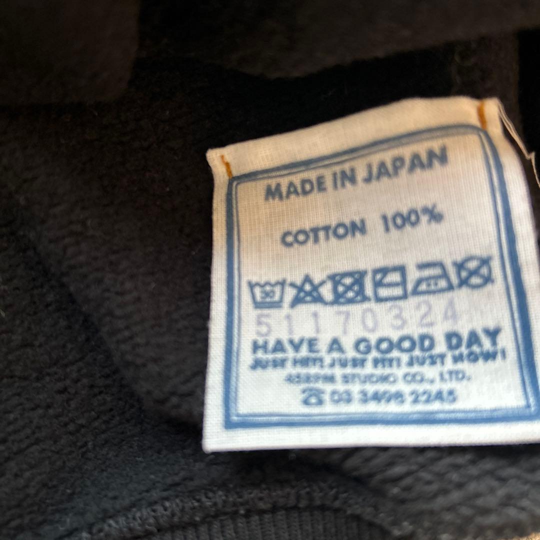 45R プロパティロゴプリント裏毛の908スウェット