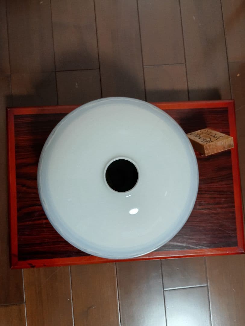 【美品】藤井朱明　壺　朱明窯