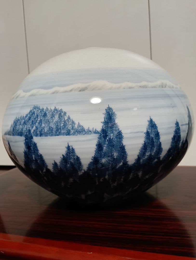 【美品】藤井朱明　壺　朱明窯