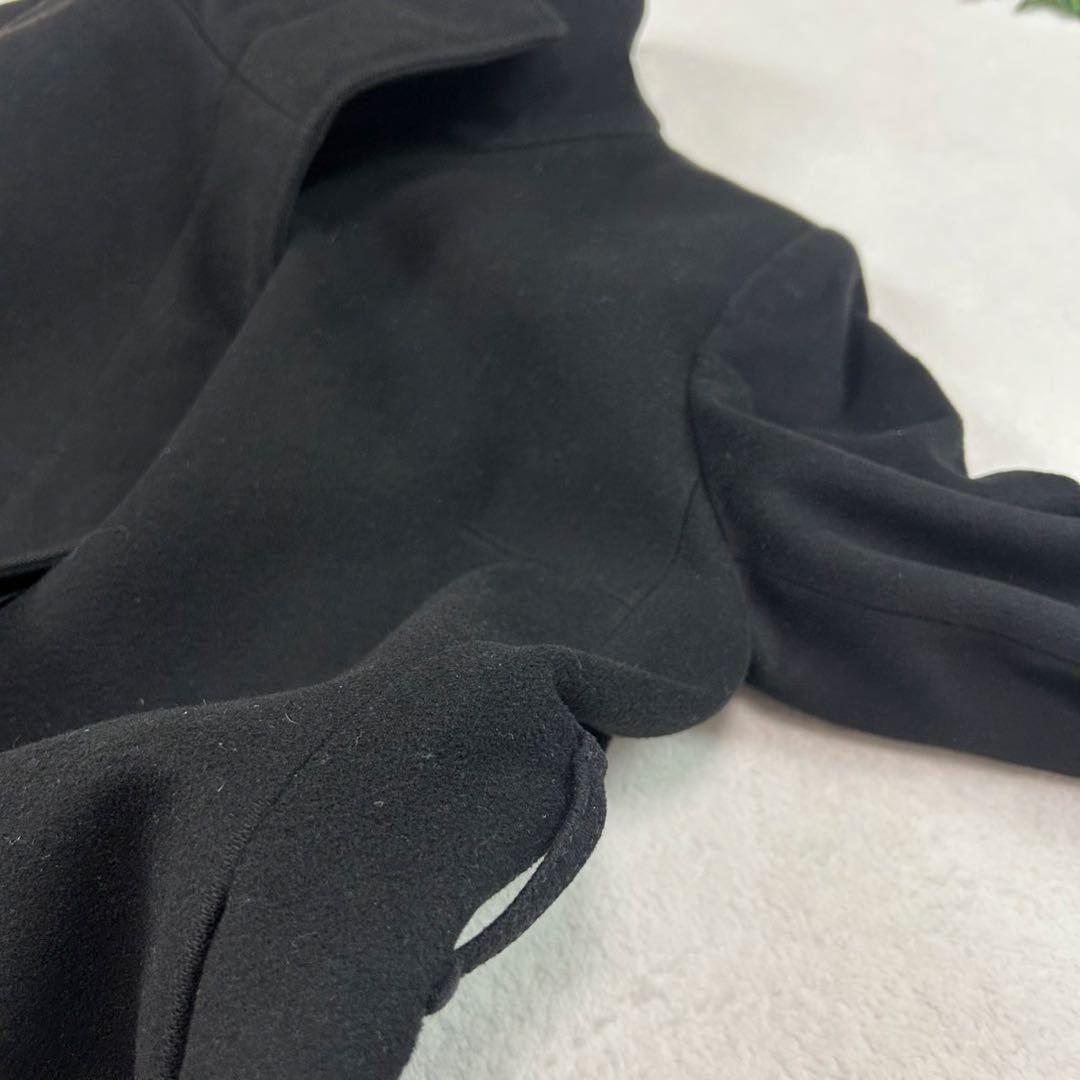 K542 M バーバリーロンドン ステンカラーコート ネイビー レディース