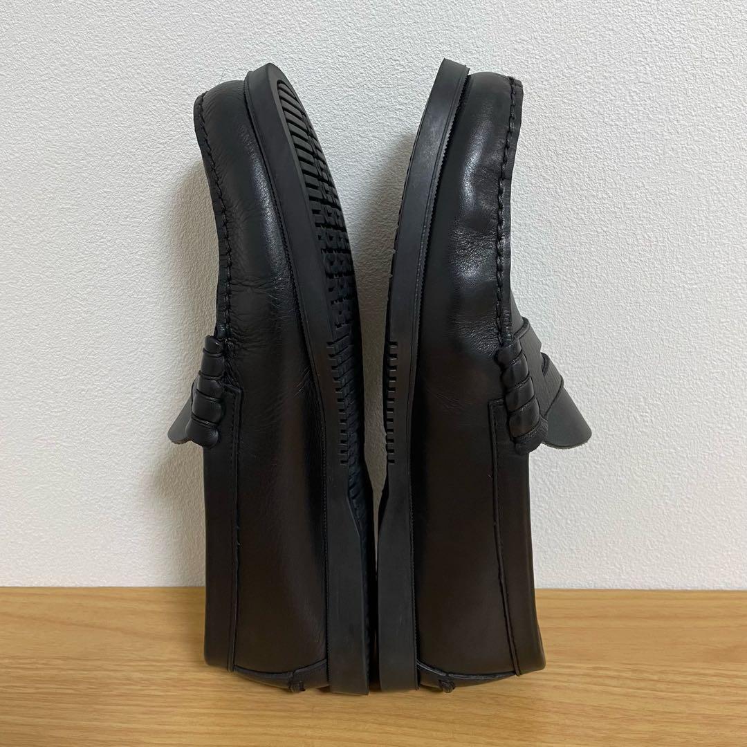 パラブーツ 1122 ローファー 革靴 ブラック 9