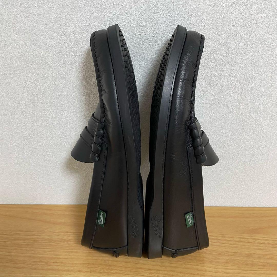 パラブーツ 1122 ローファー 革靴 ブラック 9