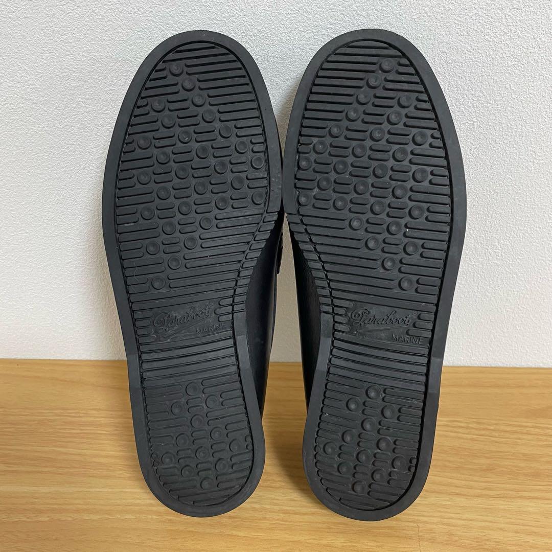 パラブーツ 1122 ローファー 革靴 ブラック 9