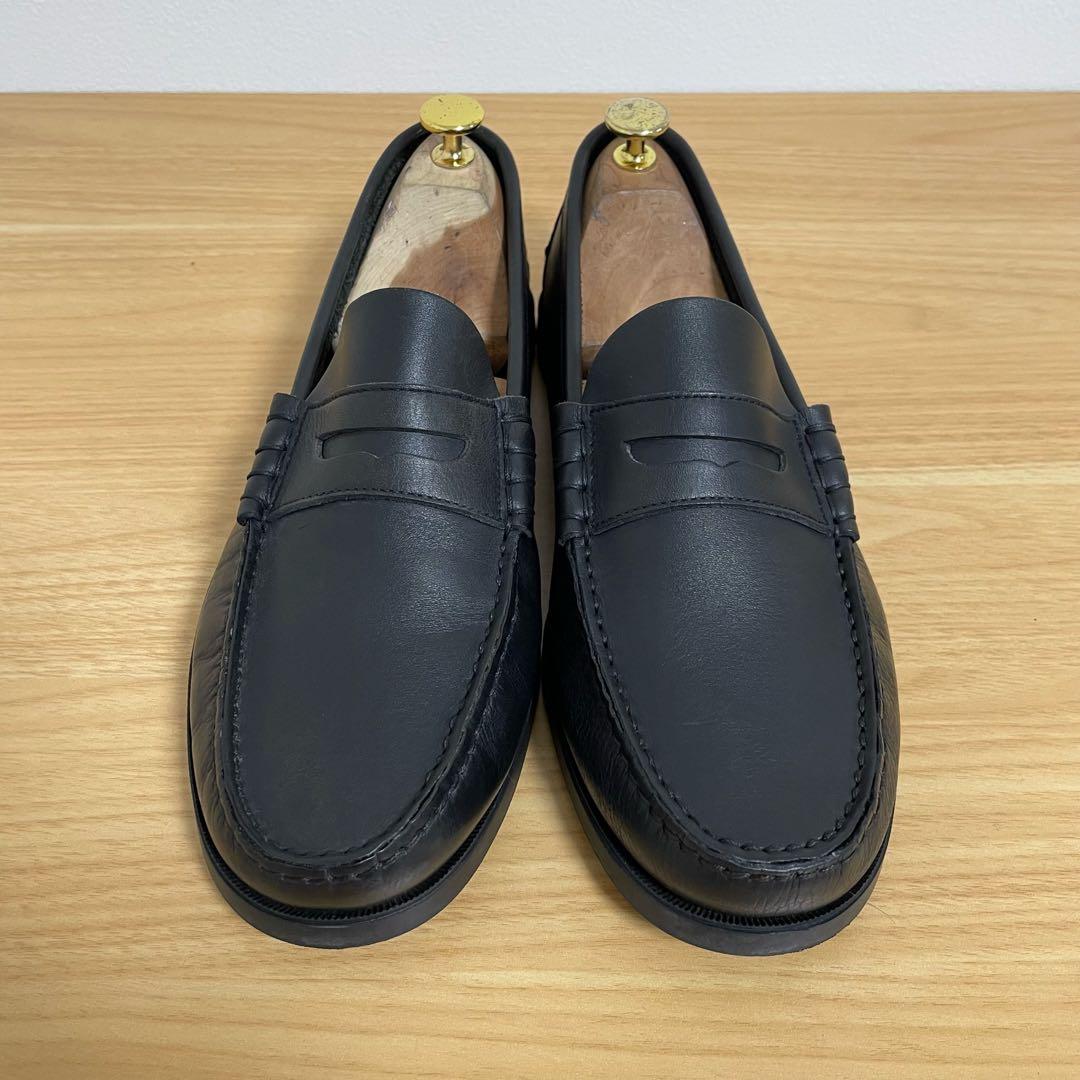 パラブーツ 1122 ローファー 革靴 ブラック 9