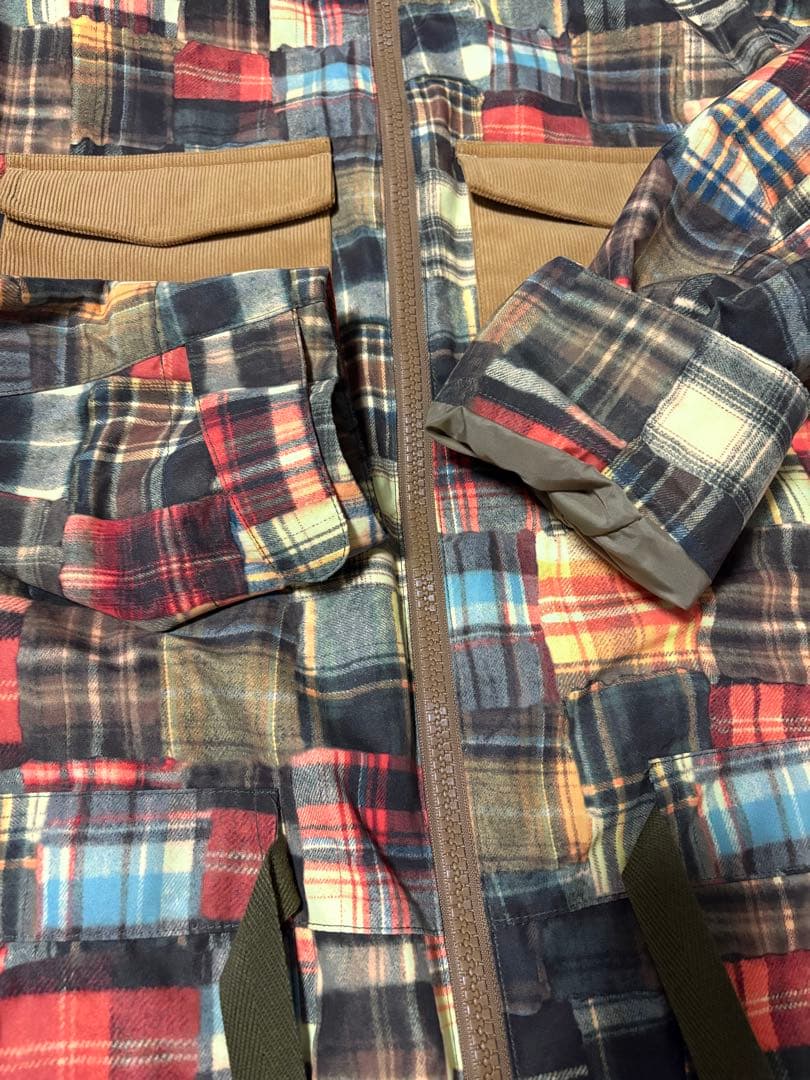 BURTON チェック柄 スノーボードウェア